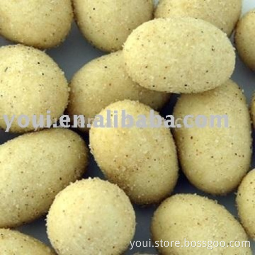 Pepper coated soy beans